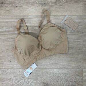 NEW Kindred Bravely Beige Sublime Hands Free Pumping & Nursing Bra 2.0